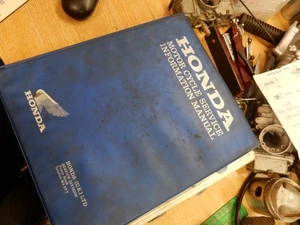HONDA WORKSHOP MANUAL VOL 30 MELODY MINI NT,H1,SPACY CH,CB,VFR - Picture 1 of 3