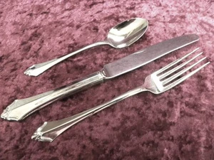 KENWOOD 3 Piece Place Setting Oneida Community Stainless USA FINE - Picture 1 of 3