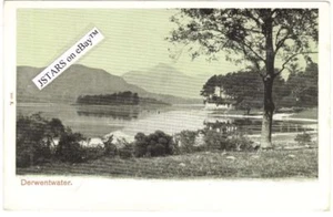 c.1905 DERWENTWATER, KESWICK, WATERFRONT POSTCARD UBPC - Picture 1 of 1
