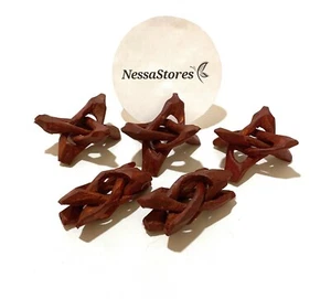NessaStores - Soporte de madera para trípode tallado 2" (3 piezas) #JC-044 - Imagen 1 de 6