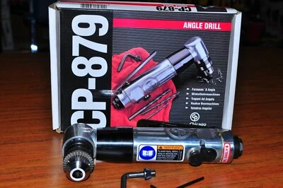 Taladro neumático de ángulo reversible Chicago Pneumatic (CP-879) 3/8" 1.800 RPM ¡Nuevo!! Foto 1 de 4