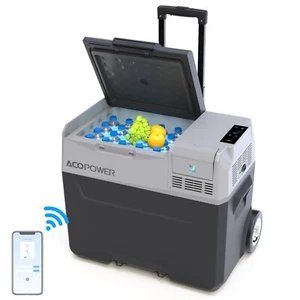 ACOPOWER Pro P40 Portable Refridgerator, 42Qt Car Freezer with APP Control - Picture 1 of 7