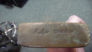 Vintage Matzie Velvet Touch Charger wood & brass putter RH  U.S.A. - Picture 1 of 7