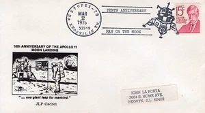 10TH ANNIVERSARY APOLLO MOON LANDING, KNOXVILLE, TN 1979 FDC6335 - Picture 1 of 1