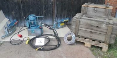 2x Tractel  elektro-hydraulischer Mehrzweck-Seilzug  Greifzug je 1600 Kg  -  19% - Bild 1 von 4