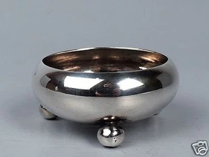 Old Russian Imperial 84 Sterling Silver Gustav A. Sohlman Salt Dish or Bowl - Picture 1 of 11