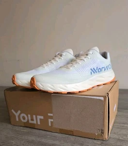 Normal Jerag US W 12 M 11 weiß/grün Vibram leichte Trailrunningschuhe - Bild 1 von 18