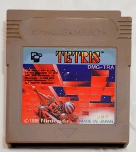 Tetris Nintendo Gameboy Game Soft Contact cleaned Only Cartridge Used NTSC-J - Picture 1 of 10