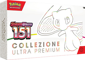 PREVENDITA Pokemon Collezione Ultra Premium Scarlatto e Violetto 151 Mew