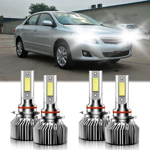 For Toyota Corolla 2017-2018 4Pcs Car LED Headlight Bulb High Beam Combo 10000lm - Bild 1 von 11
