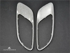 AutoTecknic Silver Fiber Hood Vents For 08-13 BMW E90 M3 | E92 M3 | E93 M3 - Picture 1 of 2