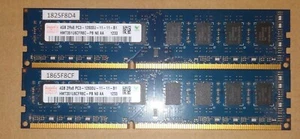 Hynix HMT351U6CFR8C-PB DDR3 1600MHz 2x4GB - Imagen 1 de 2