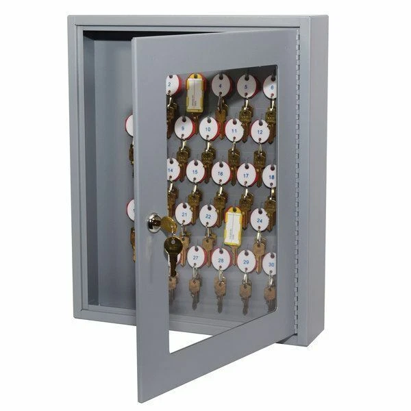 STEEL MASTER Dupli-Key Vue Two-Tag Key Cabinet — 30-Key Capacity NEW - Image 1 of 1