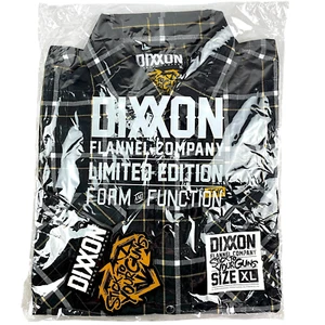 Dixxon Flannel x Stick To Your Guns Herren XL kariert STYG Band schwarz Collab Hemd - Bild 1 von 13