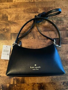Neu mit Etikett Kate Spade Sadie Saffiano schwarz Leder Handtasche, ausverkauft/eingestellt - Bild 1 von 6