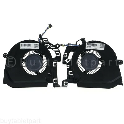 NEW CPU+GPU Cooling Fan For HP ZBook 15 G5 G6 L30894-001 L30895-001 L28713-001 - Image 1 of 4