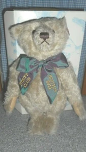 Steiff 2011 Club Edition Beige Mohair 12" Bear 421143 - Picture 1 of 2