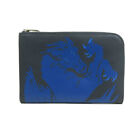 Authentisches HERMES Compact Wallet Blaues Indigo/Blaues Royal Swift-Leder...