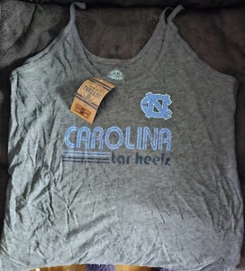 NWT! Women's Size Large (12/14) Carolina Tar Heels Spaghetti Strap Tank Top! - Picture 1 of 2