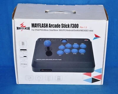 Mayflash F300 Arcade Fight Stick Joystick for PS4 PS3 XBOX ONE 360 PC SWITCH - Image 1 of 4