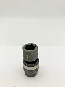 Genius Tools 380014M 3/8" Drive 14mm Swivel Impact Socket - Picture 1 of 9