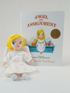 Children's Christmas Angel Doll & Book Gift Set - Angel On Assignment - Picture 1 of 12