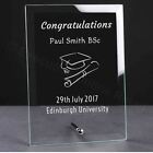 Personalised Graduation Gift Glass Plaque   Engraved Graduation Gifts