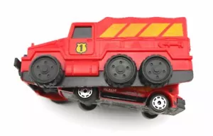 Matchbox Burnin Key Cars Fire Truck with Nissan 300ZX - Bild 1 von 4