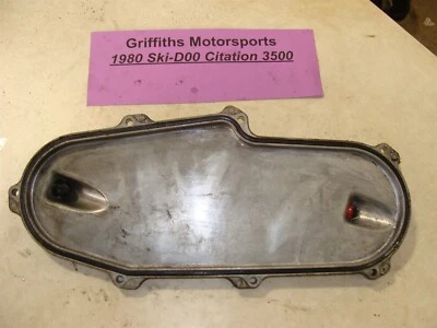 SKI-DOO 3500 1980 Citation 277 OEM cubierta lateral para carcasa de transmisión de caja de cadena Foto 1 de 4
