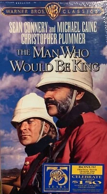 The Man Who Would Be King NEW Videotape (VHS, 1997, Full Frame) Sean Connery - Image 1 of 3