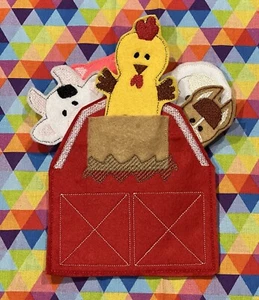 Story sensory aids Old Mcdonald finger puppets. preschool - Picture 1 of 4