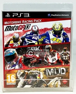 Motorbike Racing Pack MotoGP 13 + SBK + MUD - PS3 - Brand New | Factory Sealed - Picture 1 of 4