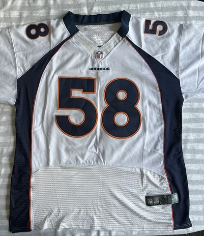 Nike On Field Denver Broncos Von Miller AUTHENTIC Jersey Size 48 Cover