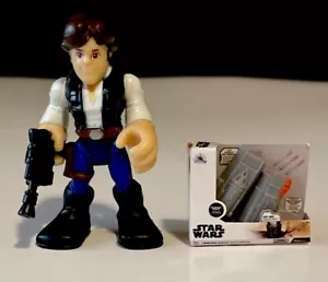 Imaginext Star Wars Galactic Heroes Han Solo Figure W/Blaster &MiniLeft Gauntlet - Picture 1 of 10