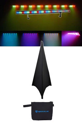 Chauvet COLORSTRIP 4 Channel DMX LED Multi-Color DJ Light Bar Color Strip+Scrim - Image 1 of 4