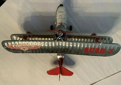 Ertl brand Ace Hardware 1936 Keystone Loening 1:48 Scale Biplane Bank  - Image 1 of 4