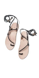 Anthropologie Beek + Vitamin A Zehenring Gladiator Bluebird Sandalen, Größe 10 Neu im Karton - Bild 1 von 5