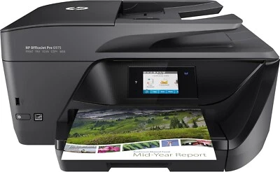 HP OfficeJet Pro 6975 Thermal Inkjet Printer (J7K36A) - Image 1 of 4