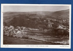 Combe Martin from Cobblers Park RP pc used RSO Postmark Twiss Bros Ref W219 - Picture 1 of 2