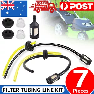 2 Set Whipper Snipper Line Trimmer Cutter Fuel Line Filter Hose Pipe Tank Kit AU - Picture 1 of 12