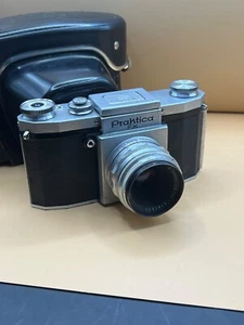 vintage Praktica FX, carl zeiss jena 2,8/50 Germany - Picture 1 of 6