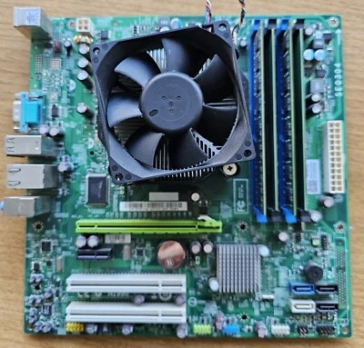 Complete DELL Precision T1500 Motherboard with i5-750 CPU, Cooler, 12GB Memory - Image 1 of 4
