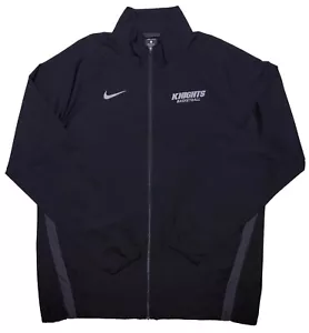 Nike UCF Knights Basketball Jacke mit durchgehendem Reißverschluss grau XLT XL groß - Bild 1 von 7
