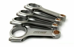 Varillas de conexión de haz H de acero Manley 6.495 de longitud para Nissan P/N 14006-4 - Imagen 1 de 2