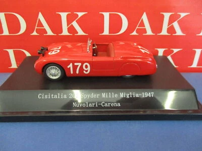 Die cast 1/43 Modellino Auto Cisitalia 202 Spyder Mille Miglia 1947 T. Nuvolari - Immagine 1 di 4