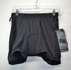 Zoic Womens Core Black Large Bicycle Shorts NEW (C6) - Picture 1 of 5