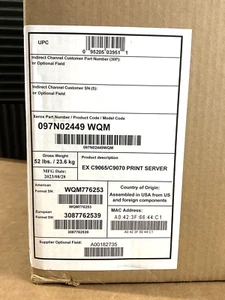 Xerox EFi Print Server NX Pro Gen 3 PrimeLink C9065 C9070 097N02449 New by Fiery - Picture 1 of 5