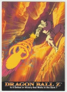 Is it Defeat or Victory that Waits in the Dark? #21 LP Dragon Ball Z TCG 1996 - Picture 1 of 3
