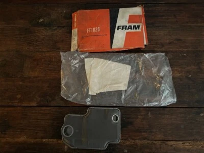 Filtro de transmissão automática NOS Fram 1963-1967 Ford Mercury 260-289-352 FX - Imagem 1 de 4