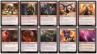 MTG: 10 x Different FOIL Red Creatures & Artifact Equipment for Commander - M/NM